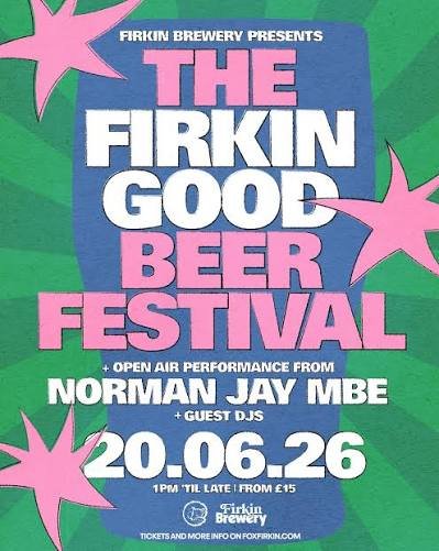The Firkin good beer festival 2026 poster